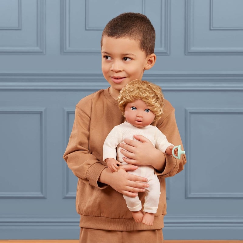 لولا بيبي دمية صبي بشعر أشقر مموج 14بوصة - LBY7292Z - Image 2