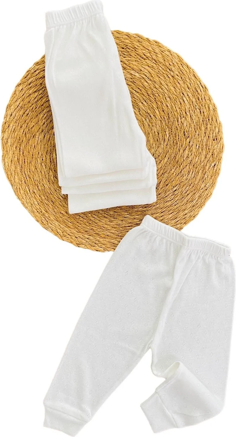 مياكيدزورلد Jacquard Air Conditioned Footless Newborn Single Bottom Set of 6 Soft Texture Underwear Summer Thin Textured