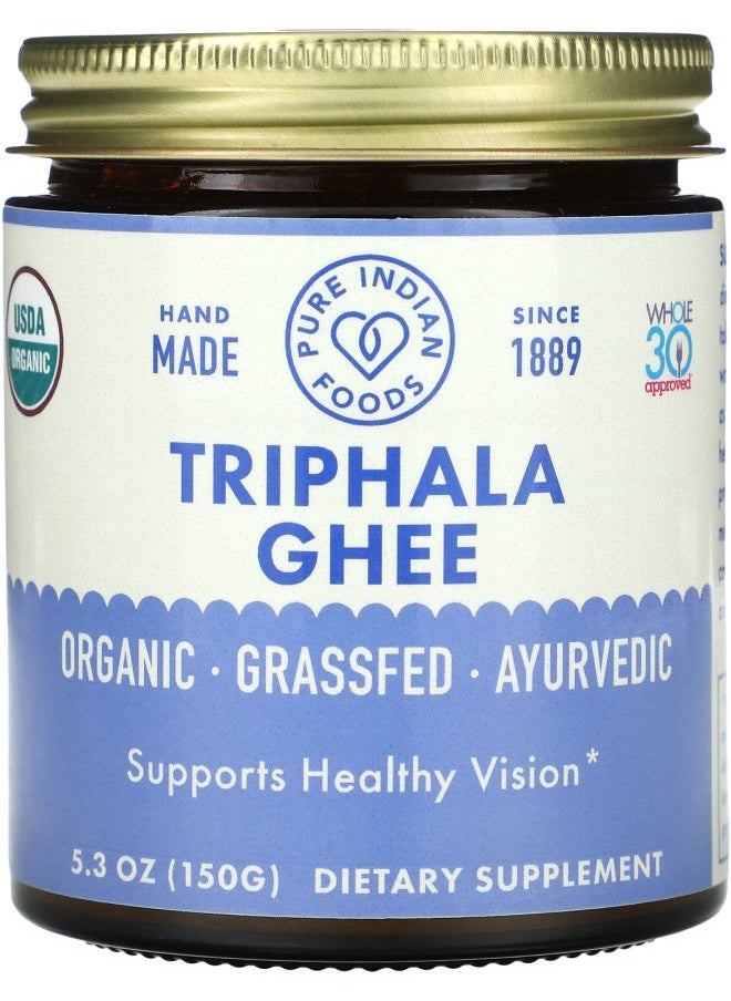 Pure Indian Foods Organic Triphala Ghee 5.3 oz (150 g) 