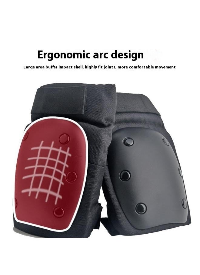 Generic Multi Sports Protective Gear Set Skiing Skating Extreme Skateboarding Pads Wrist Guards Set Man Woman M 40‑65Kg  - Image 2