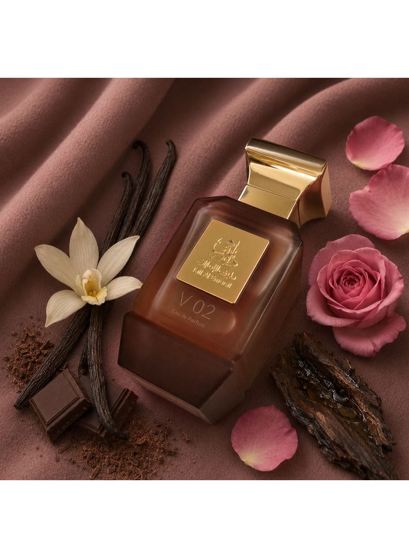 Taif Al Emarat V02 Eau de Parfum 75ml, Unisex Arabic Perfume, Long Lasting Oud Fragrance with Vanilla & Chocolate - Image 5