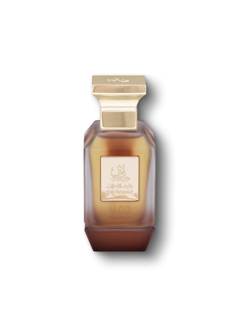 Taif Al Emarat V02 Eau de Parfum 75ml, Unisex Arabic Perfume, Long Lasting Oud Fragrance with Vanilla & Chocolate - Image 1
