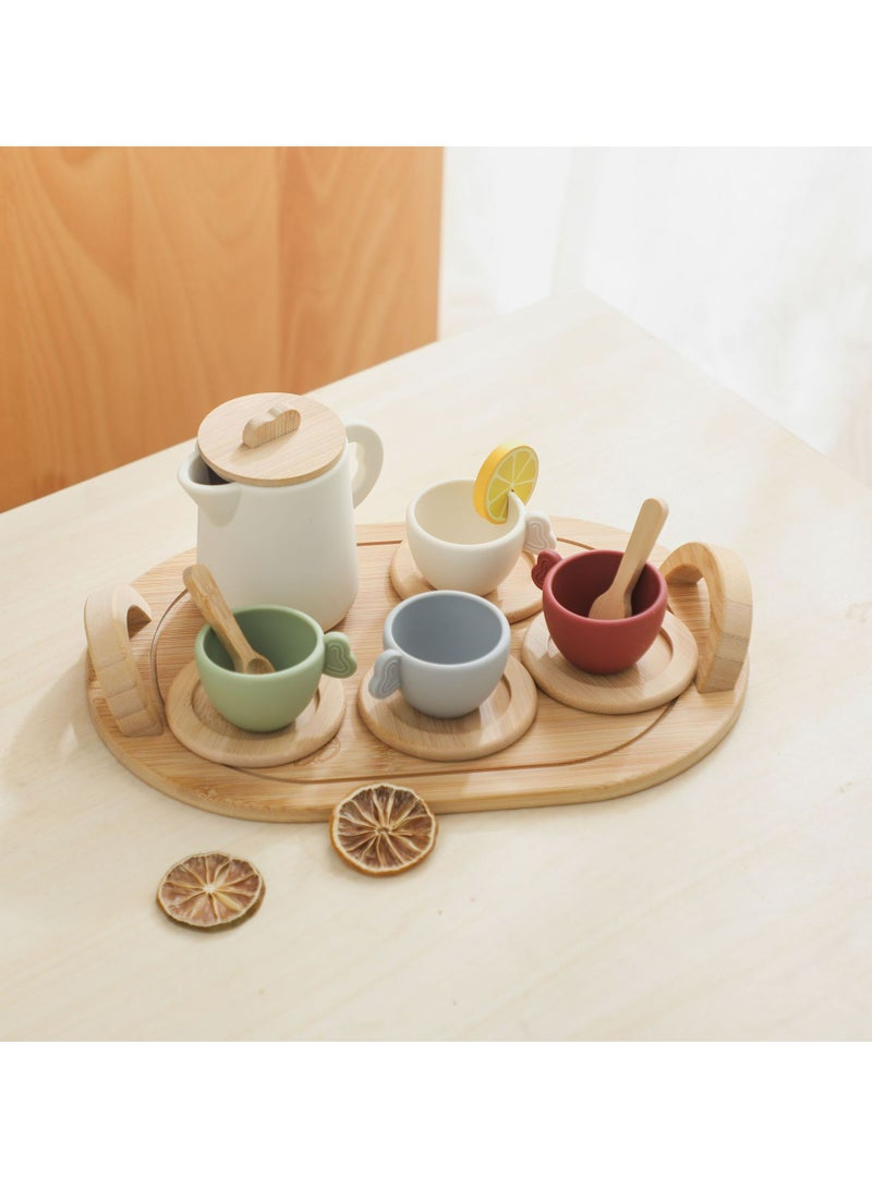 Silicone teapot play house toy set - Image 2