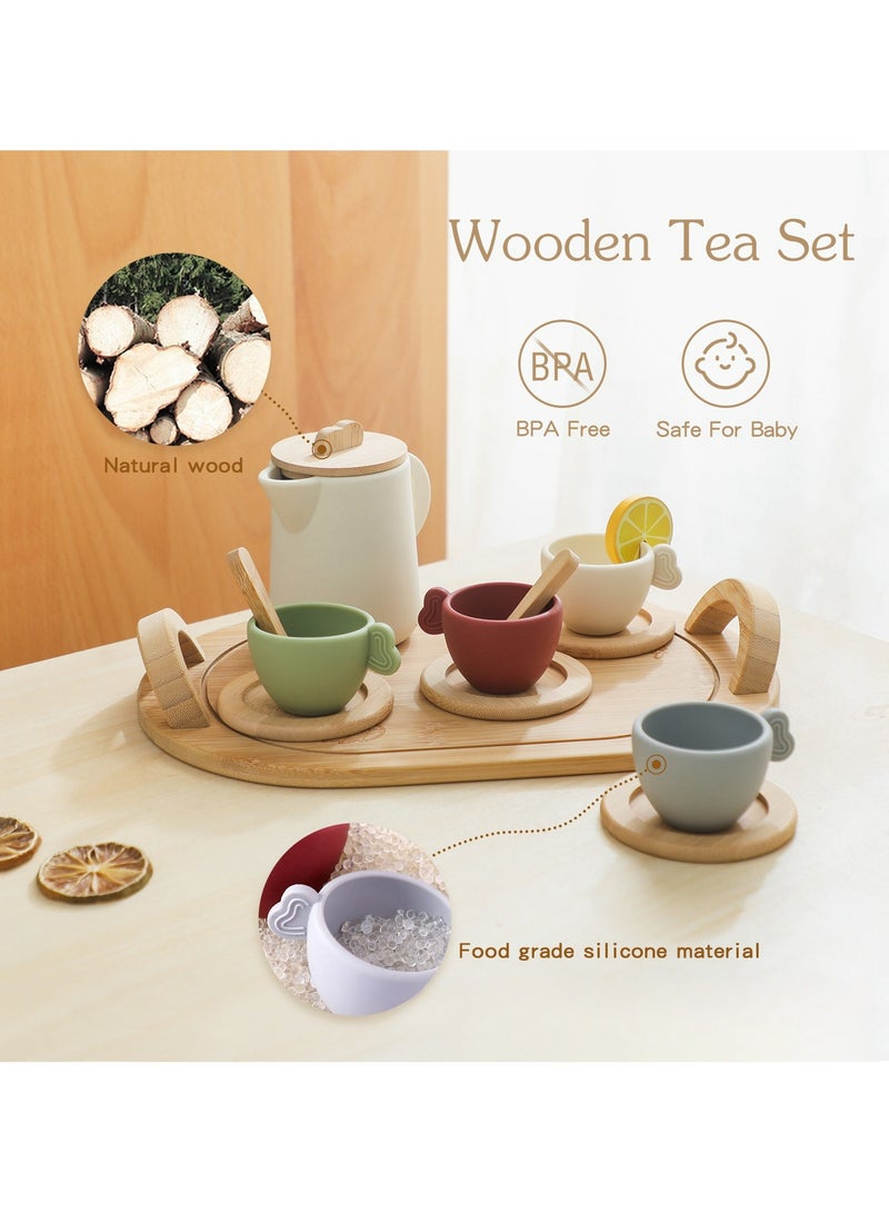 Silicone teapot play house toy set - Image 4
