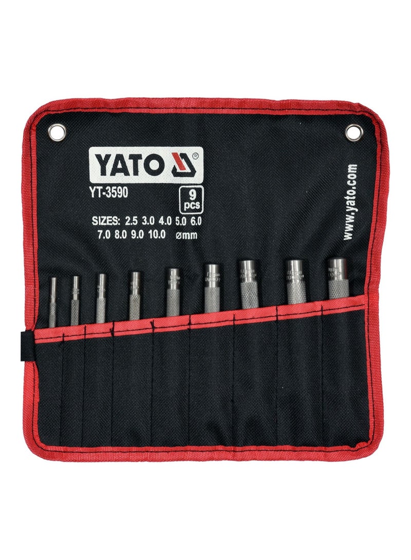 YATO Punch Set 9Pcs