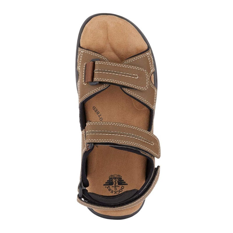 Dockers Men's Newpage Sport Sandal, Dark Tan, 15 Wide - Image 2