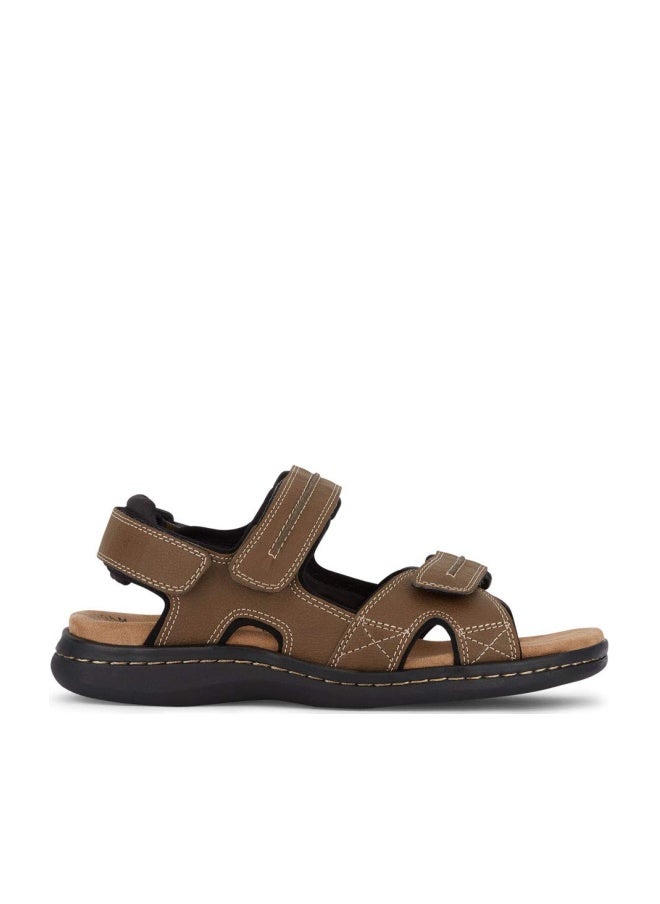 Dockers Men's Newpage Sport Sandal, Dark Tan, 15 Wide - Image 1