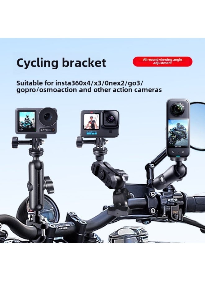 Double Ball Head Universal Bracket SLR Camera Monitor Magic Handle Strange Hand Hot Boot Bracket Pea Clip Strange Hand-Color:Peanut Bracket - Image 4