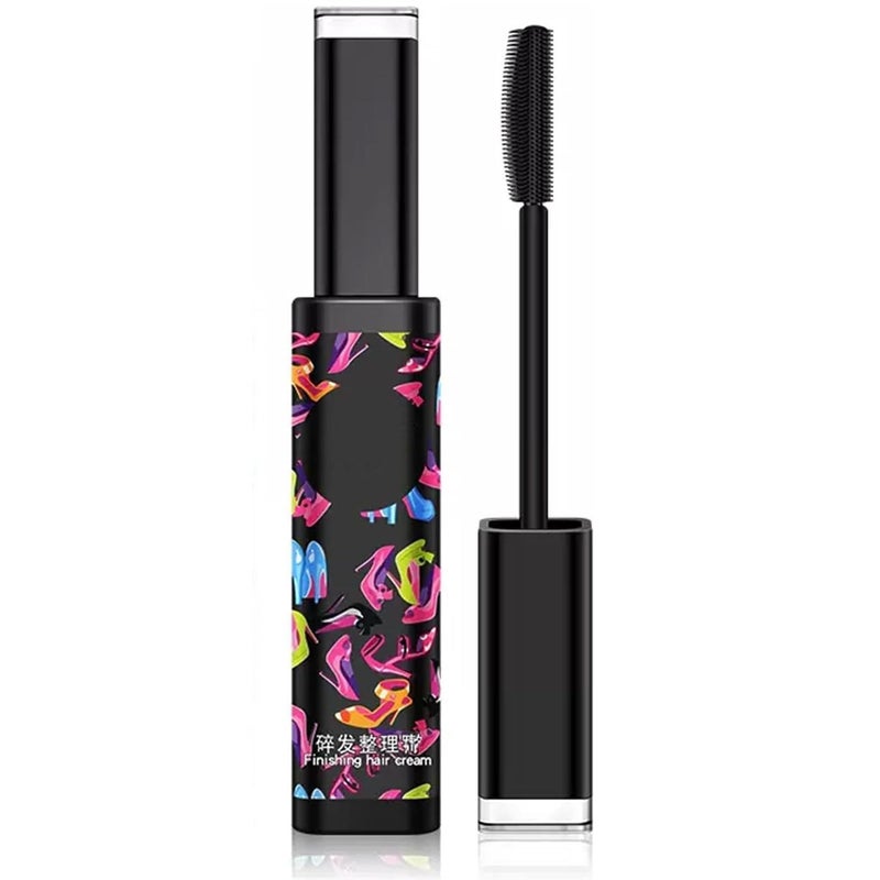 Hoshila172 Hair Finishing Stick Mascara for Flyaway Hair Cream Anti Frizz Tamer with Brush Moisturizing - Image 1