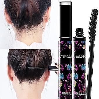 Hoshila172 Hair Finishing Stick Mascara for Flyaway Hair Cream Anti Frizz Tamer with Brush Moisturizing - Image 3