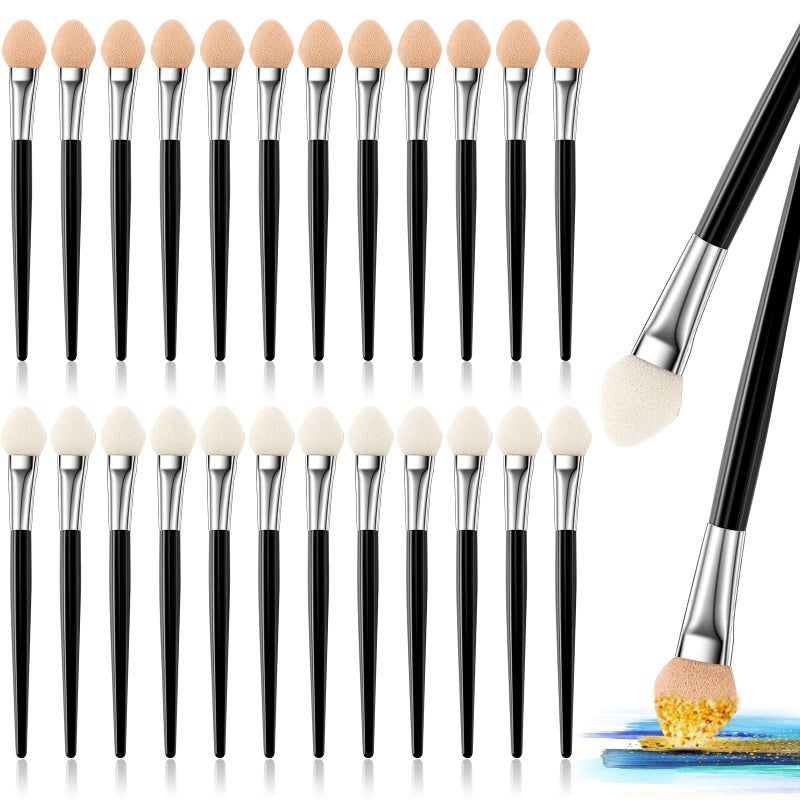 Zopeal Zopeal Sponge Applicators Detailed Ink Paints Blending Brushes Painting Small Brushes Hand Tools for Pastel Artist Painting Pastels DIY Scrapbooking Cards Making 48 Pcs