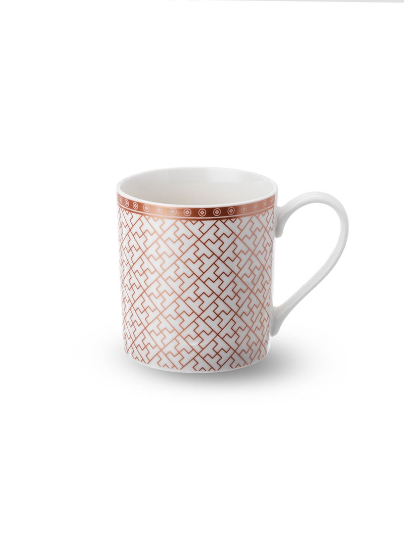 Hic Ceramic Tea and Coffee Mug Set 385ml 4 Piece - Image 2
