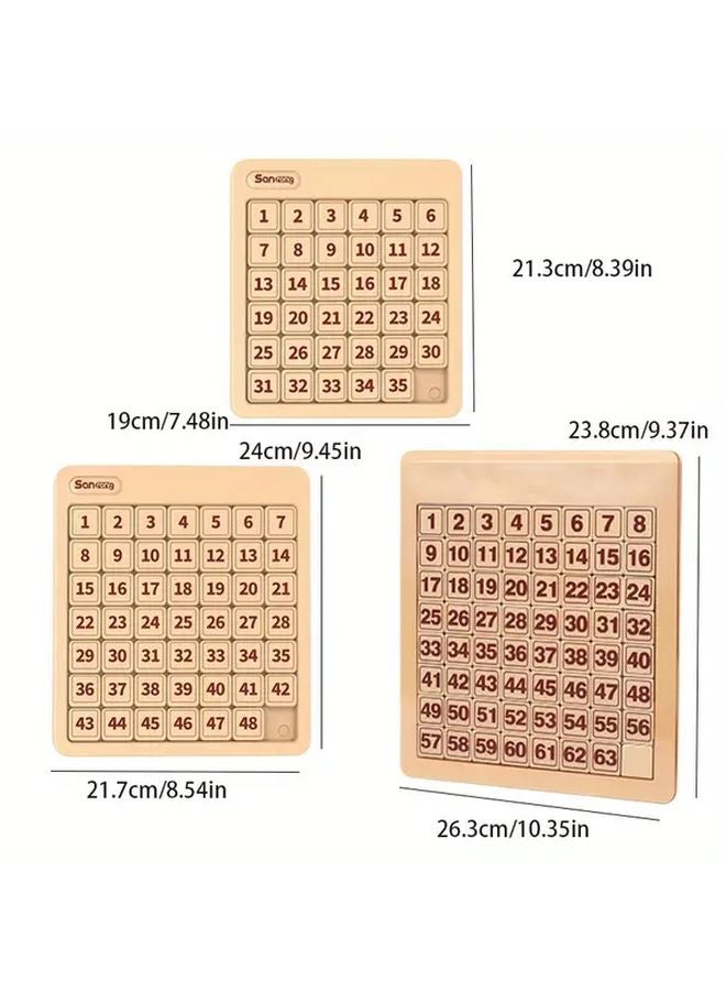 Magnetic Version 6x6 Digital Huarong Road Puzzle Brain Teaser Gift - Image 3