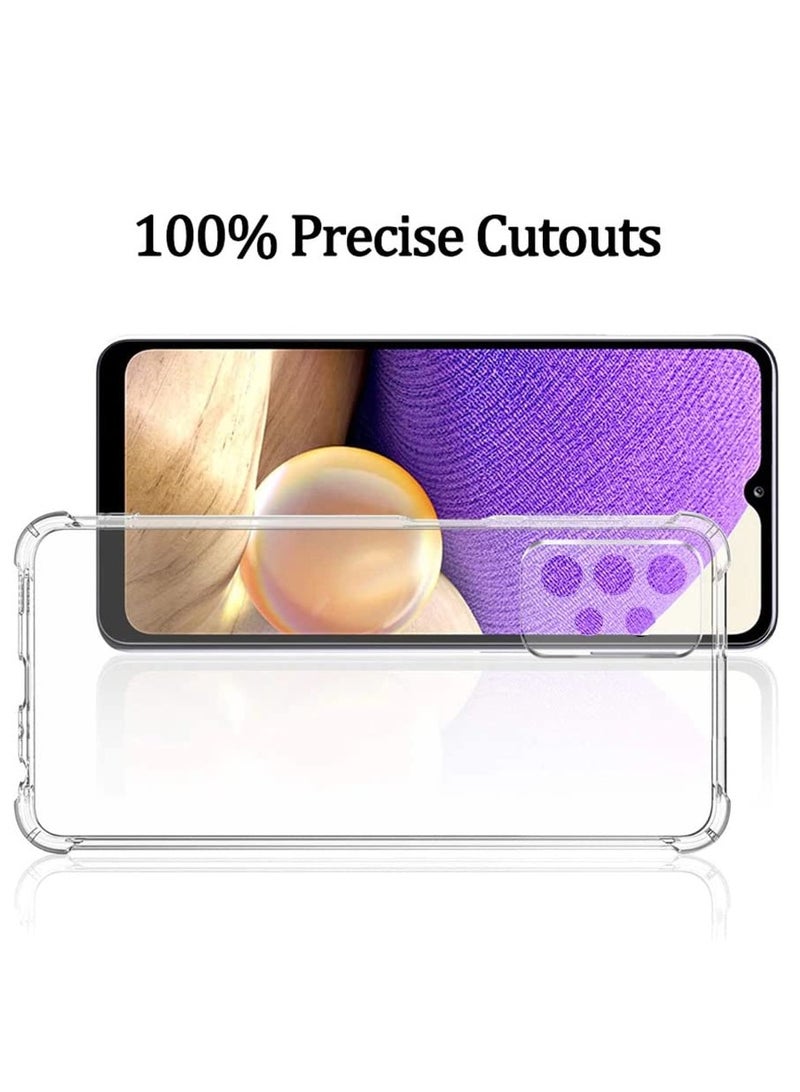 إيروريكس حافظة لهاتف سامسونج جالاكسي A73 5g غطاء خلفي شفاف وسادة هوائية لينة من السيليكون مقاوم للصدمات ومضاد للخدش واقٍ من الصدمات في الزاوية - Image 2