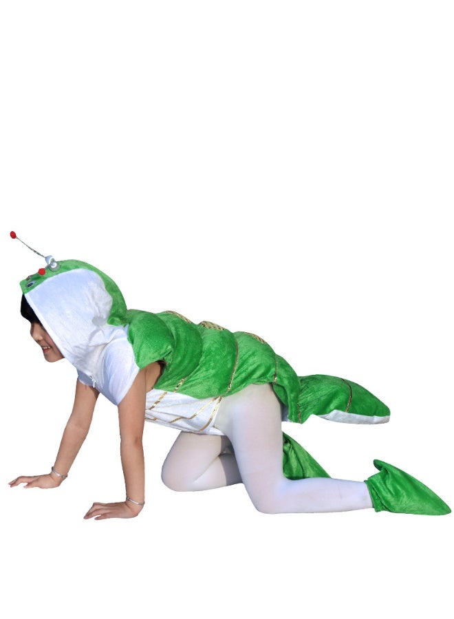 NIBEMINENT Children's performance costumes, stage animal performance costumes, summer short-sleeved animal clothing and dress-up - Image 1