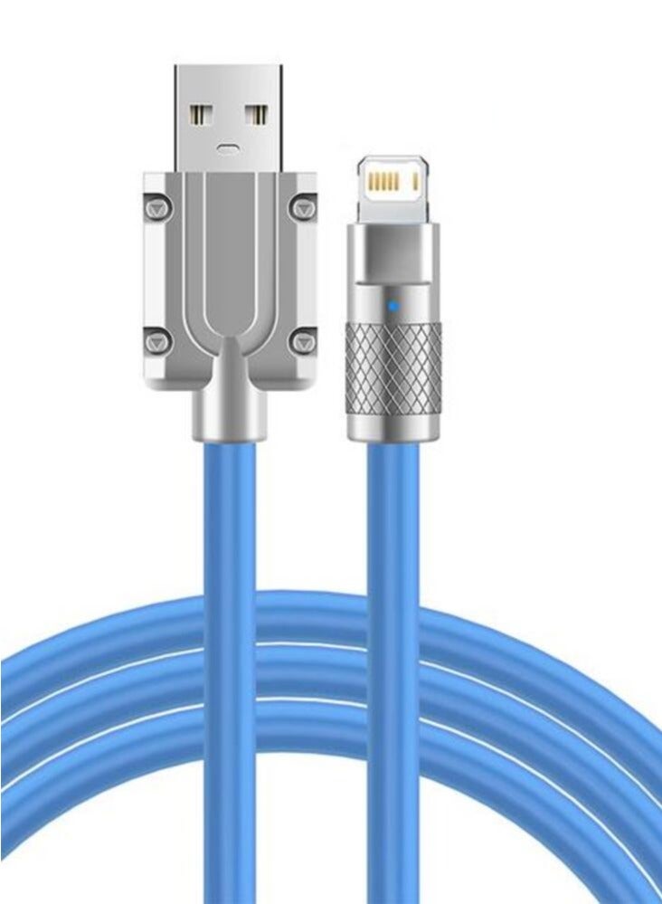 LD-30 6A Lightning Ultra-Fast Charging and Data Cable Compatible with iPhone