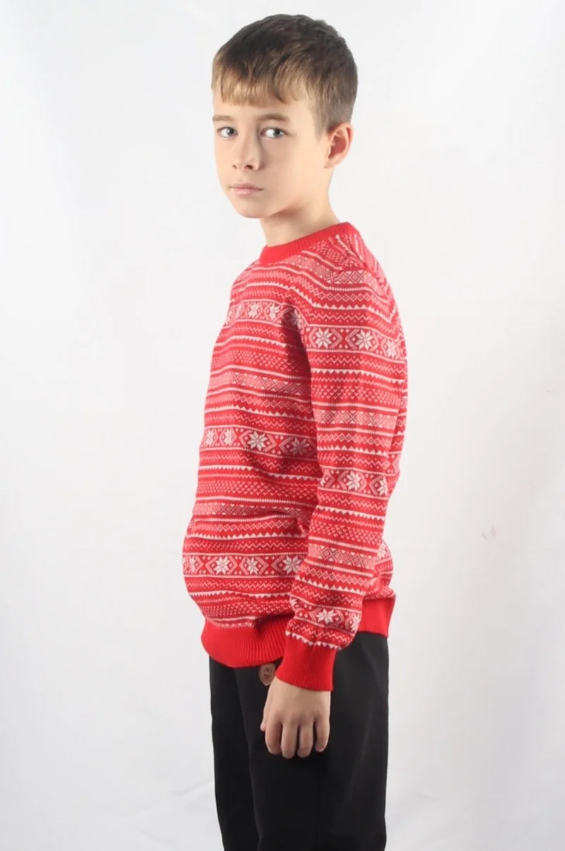 Alexander Gardi Crew Neck Kids Knitted Sweater C23-7103