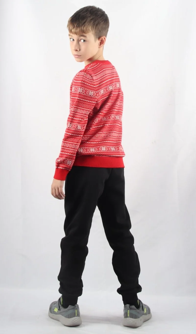 Alexander Gardi Crew Neck Kids Knitted Sweater C23-7103