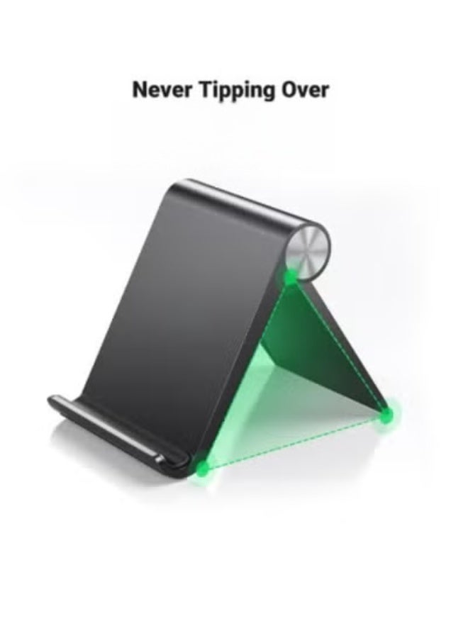 Portable Mini Phone Stand – Universal Vertical Holder for iPhone, Samsung & All Smartphones, Adjustable, Perfect for Desk, Office & Study - Image 3