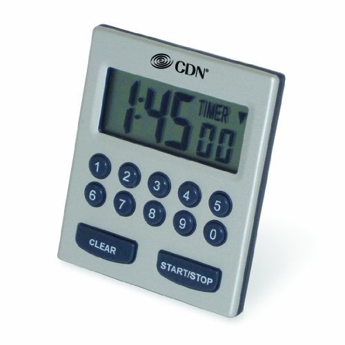 CDN TM30 Direct Entry 2-Alarm Timer-Alarm Sounds or Vibrates - 1 count - Image 1