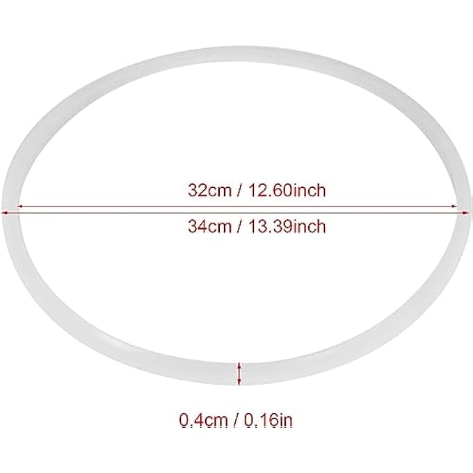 MRTURK Revhq Pressure Cooker Sealing Ring Gasket Seal Rings Silicone O Ring Replacement Cooker Sealing Ring Accessory For Pressure Cooker32Cm - Image 4