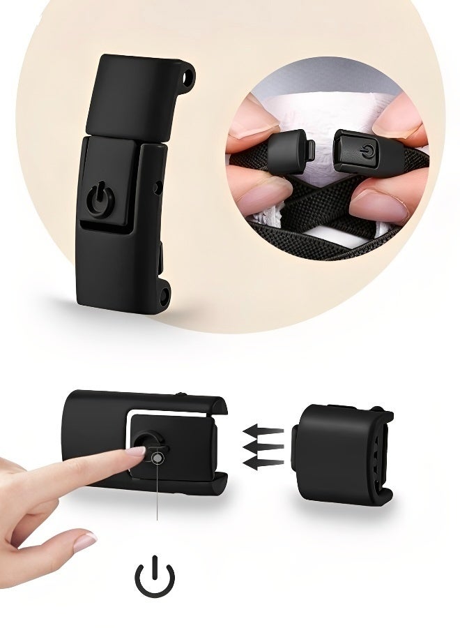 أربطة أحذية مرنة بدون ربطات 2 زوج مع نظام قفل لراحة وسهولة في الاستخدام للأحذية الكاجوال والأحذية الرياضية - Image 5