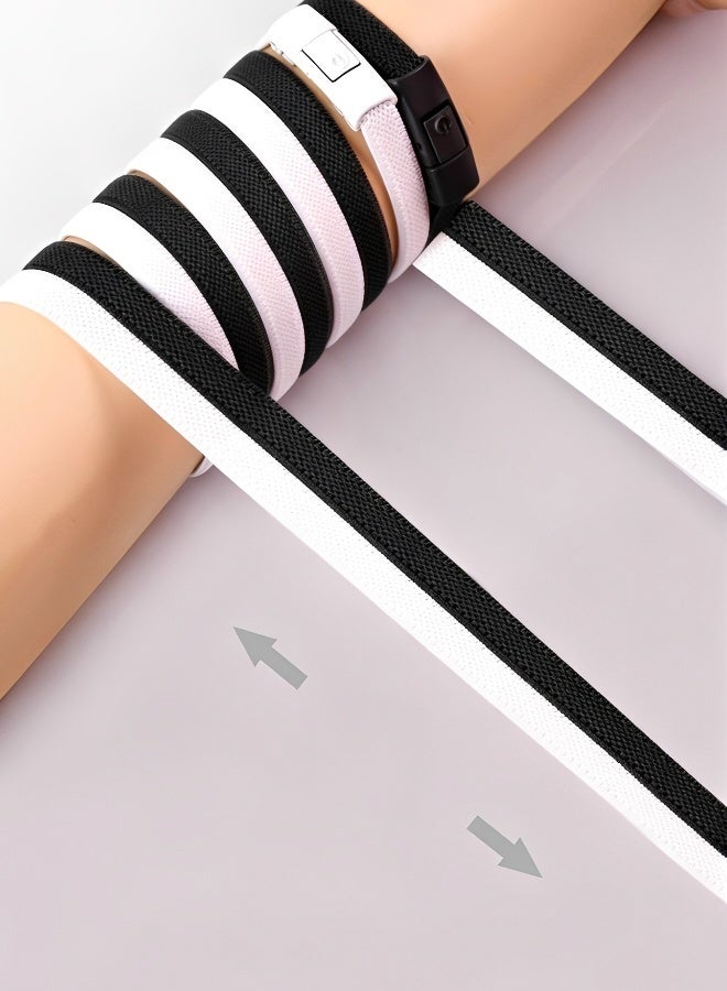 أربطة أحذية مرنة بدون ربطات 2 زوج مع نظام قفل لراحة وسهولة في الاستخدام للأحذية الكاجوال والأحذية الرياضية - Image 4