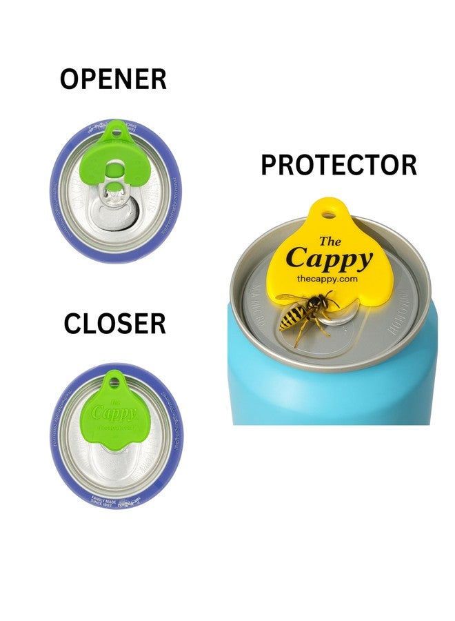 كابي، أفضل فتاحة وإغلاق علب مشروبات! عبوة من 12 لونًا - Image 2