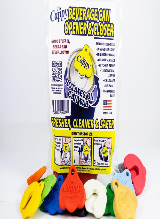 كابي، أفضل فتاحة وإغلاق علب مشروبات! عبوة من 12 لونًا - Image 4