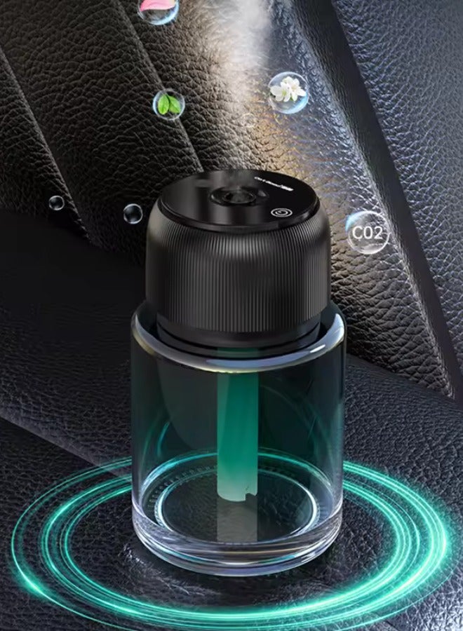 Air freshner 160ml Star Top Light Aroma Diffuser Large Capacity Car Glass Fresh Air Aroma Device make environment fresh and clean - Image 3