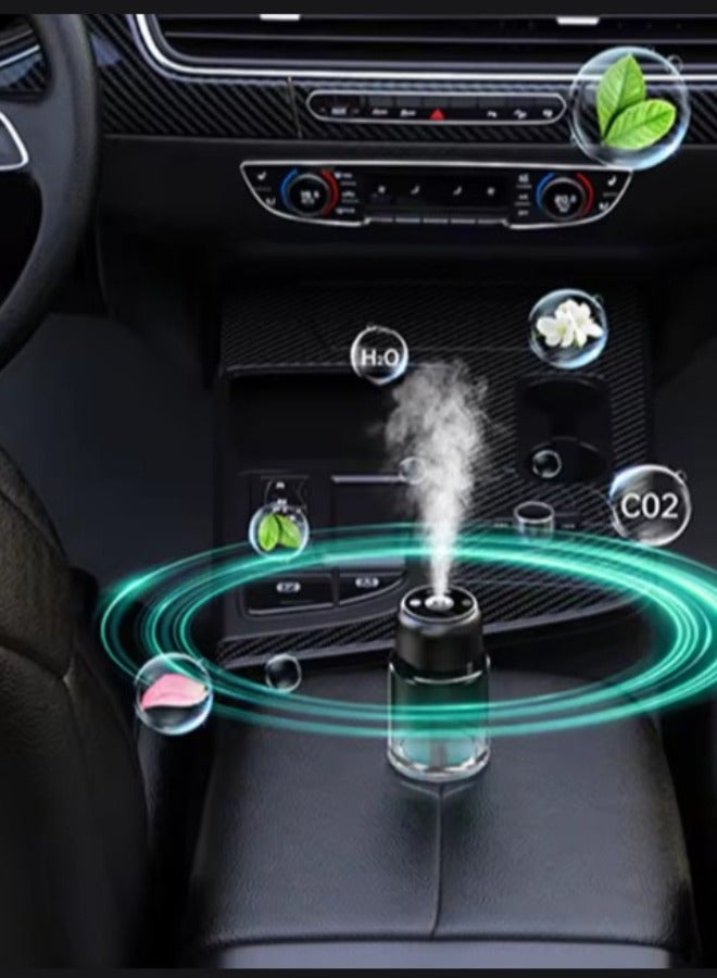 Air freshner 160ml Star Top Light Aroma Diffuser Large Capacity Car Glass Fresh Air Aroma Device make environment fresh and clean - Image 5