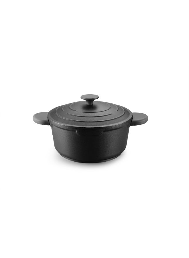 Noon East Die-Cast Aluminum Cookware Set 5-Piece – Non-Stick Elegant Black - Image 5