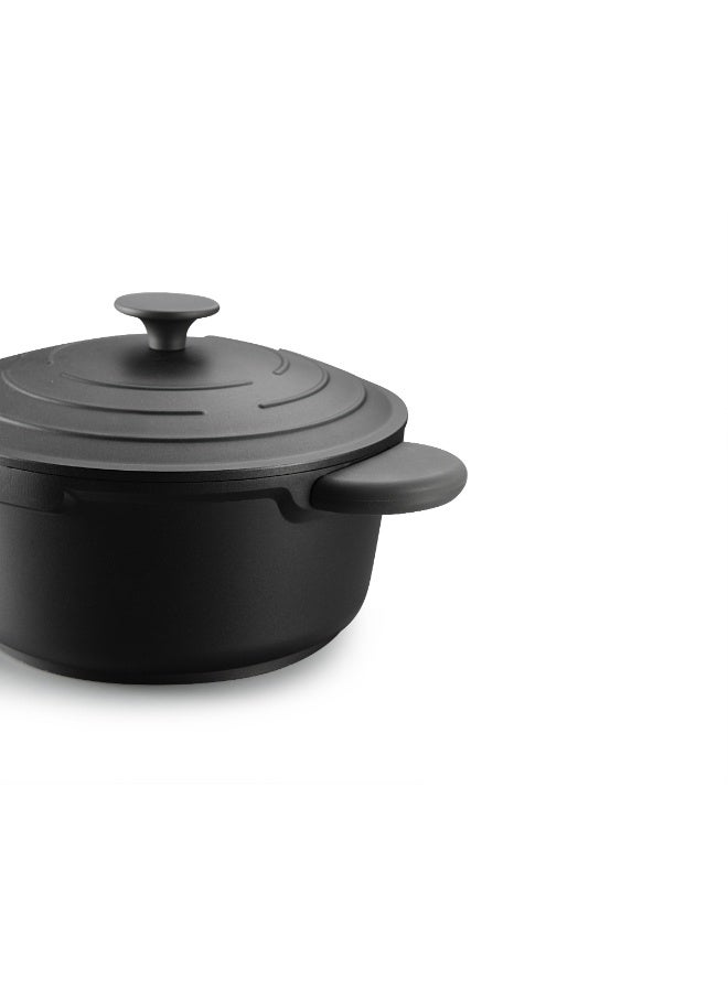 Noon East Die-Cast Aluminum Cookware Set 5-Piece – Non-Stick Elegant Black - Image 2