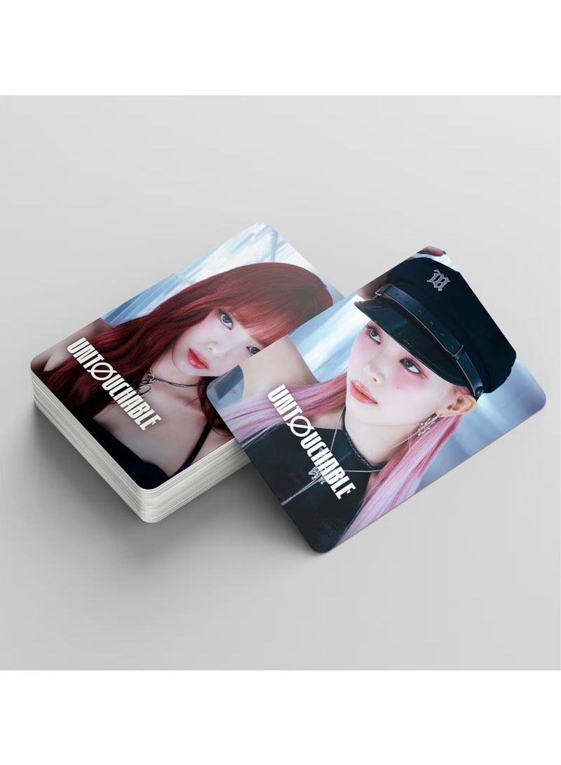 55Pcs ITZY New Album UNTOUCHABLE Lomo Card - Image 3
