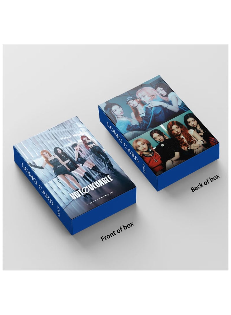 55Pcs ITZY New Album UNTOUCHABLE Lomo Card - Image 5