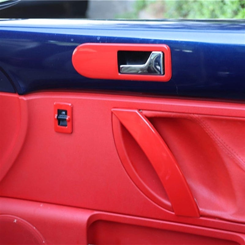 QASULER Car Door Handle Bowl Protector for VW Beetle - Image 5