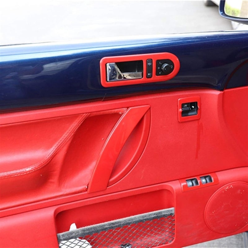 QASULER Car Door Handle Bowl Protector for VW Beetle - Image 4