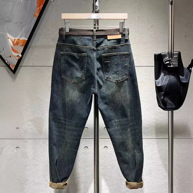Unisex Casual Daily Denim Jeans - Image 3