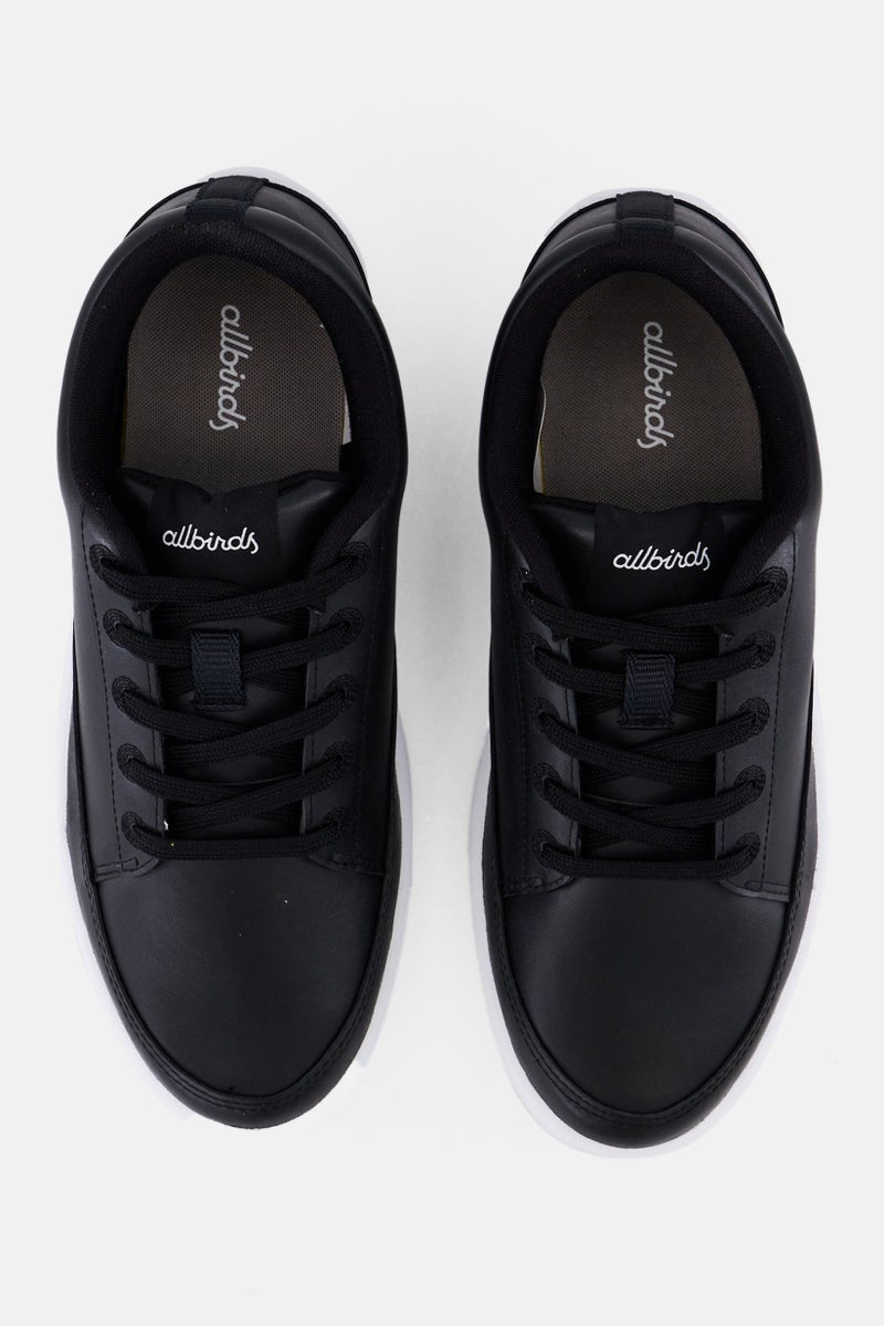 Allbirds Women Wide Lace Up casual Shoes, Black - Image 3