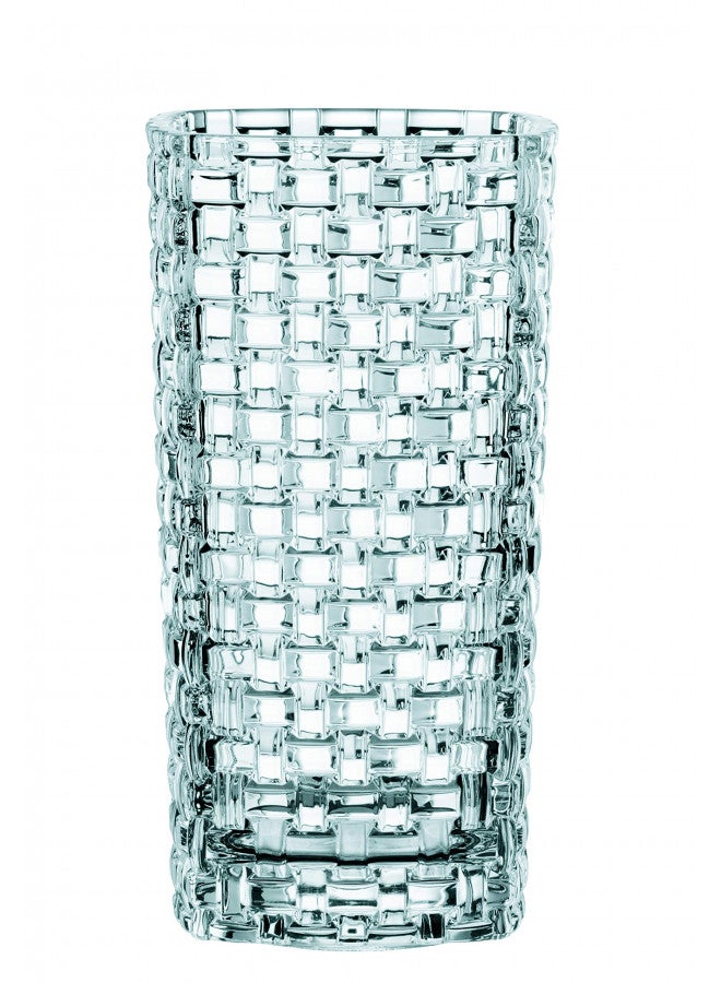 Nachtmann Bossa Nova Collection Crystal Vase, Clear Glass, 11- Inch, Decorative Flower Vase, Anniversary, Wedding, and Housewarming Gift, Dishwasher Safe - Image 1