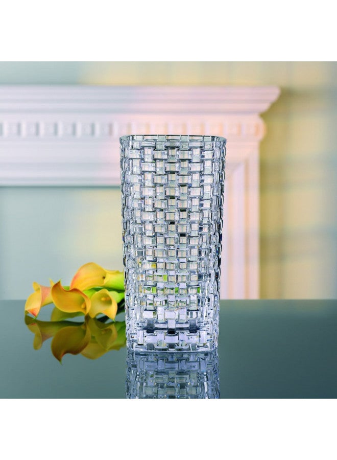 Nachtmann Bossa Nova Collection Crystal Vase, Clear Glass, 11- Inch, Decorative Flower Vase, Anniversary, Wedding, and Housewarming Gift, Dishwasher Safe - Image 5