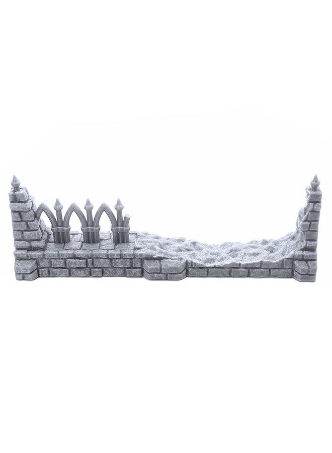 EnderToys Cemetery Ruins Bundle by Terrain4Print, 3D Printed Tabletop RPG Scenery and Wargame Terrain for 28mm Miniatures - Image 3