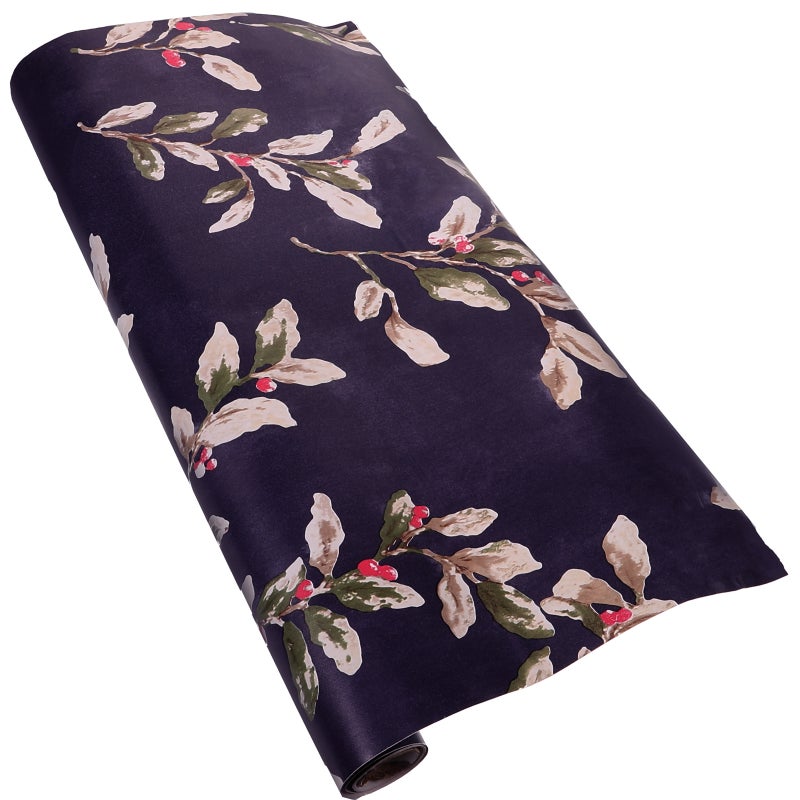 2 Rolls Bedroom Flower Wallpaper Peel and Stick Wall Decal Room Decoration for Home Office (2 Meters) - Image 2