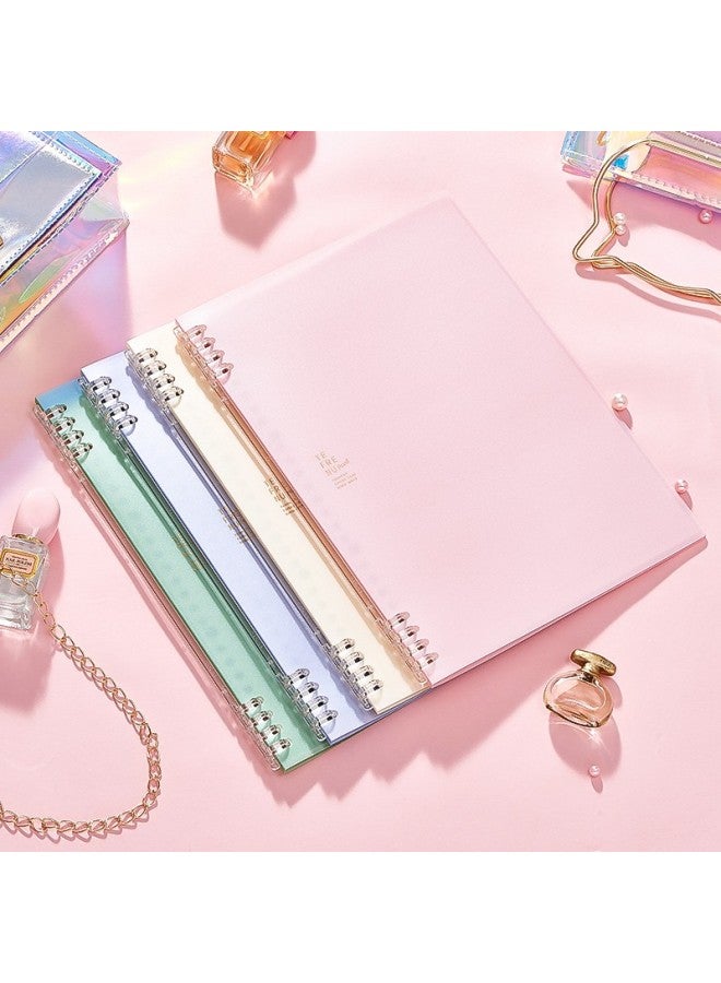 King Jim B5 Loose-leaf Notebook, Business Office Student Journal, Notebook, Diary, Spiral Notebook, Pearl Off-white 9855tte-gsr - Image 4