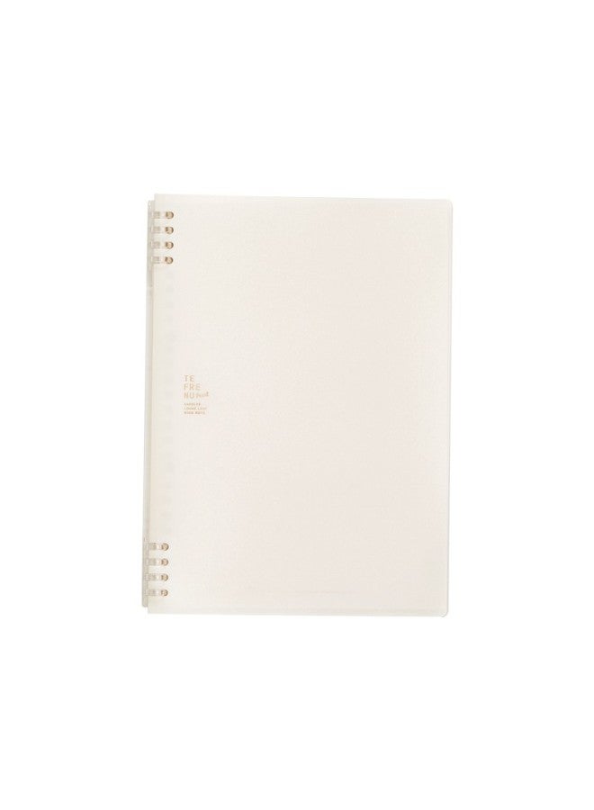 King Jim B5 Loose-leaf Notebook, Business Office Student Journal, Notebook, Diary, Spiral Notebook, Pearl Off-white 9855tte-gsr - Image 3