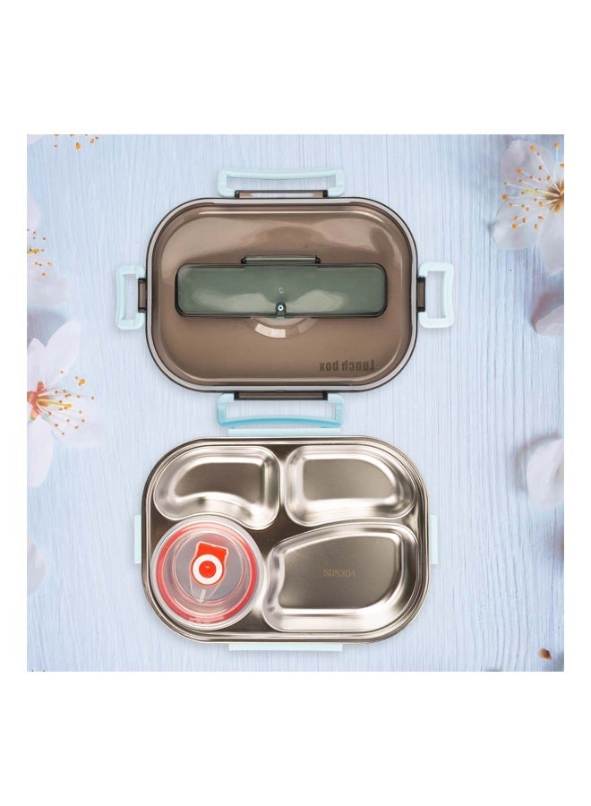 Cocobee Kids Oval Lunch Box - Blue - Image 5