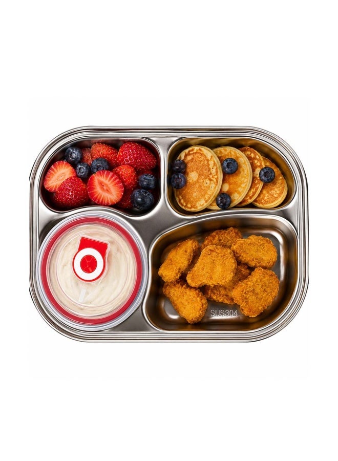 Cocobee Kids Oval Lunch Box - Blue - Image 4
