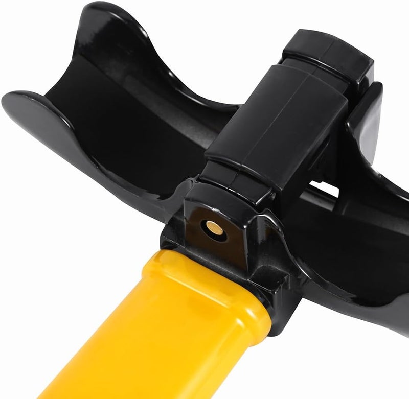 woobles Steering Wheel Lock, T-Shaped Universal Anti-Theft Car Van High Security Rotary Steering Wheel Lock with 2 Keys for Vehicle Car Truck Van SUV - Image 4