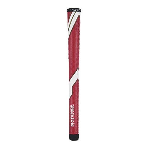 Super Stroke SuperStroke Military Traxion Tour Golf Club Grip, Marines (Standard) | Improves Feedback and Tackiness | Reduces Taper to Minimize Grip Pressure | Polyurethane Outer Layer, Navy/White (TS446154) - Image 4