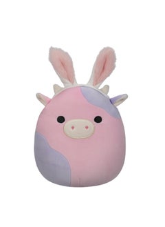 Squishmallows 7.5 inch Patty the Cow , Officially Licensed Kellytoy Plush Toy, Colorful Soft Toy, Gift for Kids, Girls & Boys Washable Squishy Stuff Toy Multicolor All Age  - Image 1